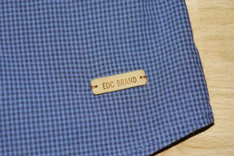 Esprit modra kostickovana kosile slim fit vel. l, esprit,l