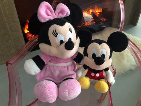 Myška minnie 35cm myšák mickey 20cm plyš látková, 