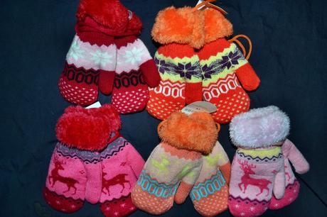 Silné rukavice palčáky,v.104-122, 104 / 110 / 116 / 122