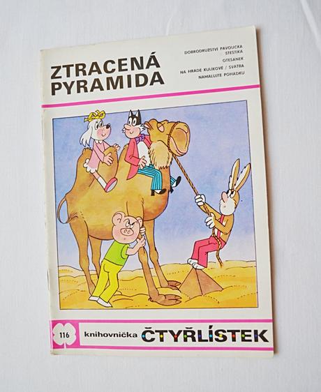 Dětský časopis čtyřlístek 116/ ztracená pyramida, 