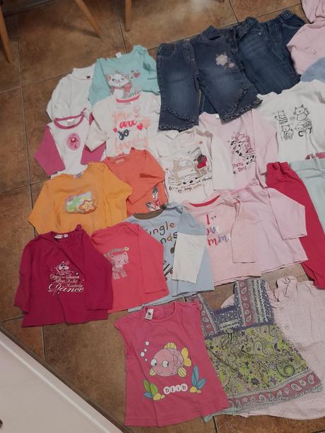 Velký holčičí set/balík , vel. 74/80, 68–80