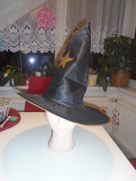 Klobouk čaroděj maska hvězda, 