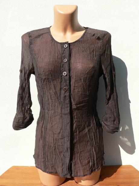 Průsvitná blůzka tunika bonita - vel.36, 36