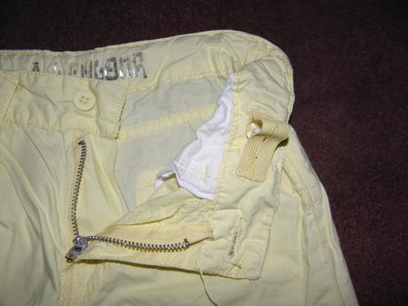 Dívčí letní plátěné kalhoty vel.122, 122