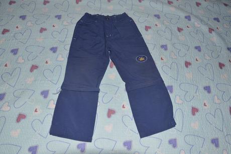 104  110 funkční kalhoty 98 funkční kraťasy 2v1, 104