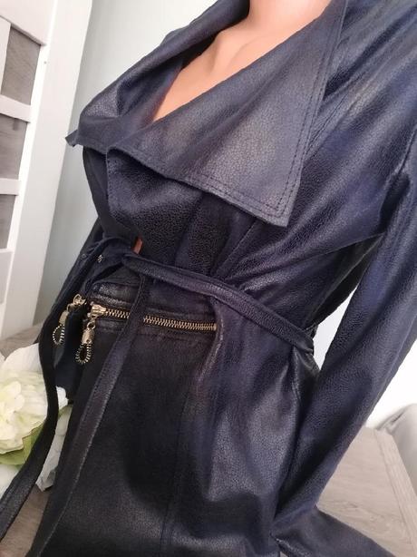 Koženková bunda, s