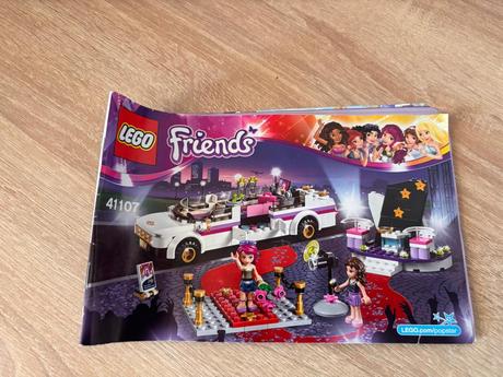 Lego friends 41107 limuzína pro popové hvězdy, 