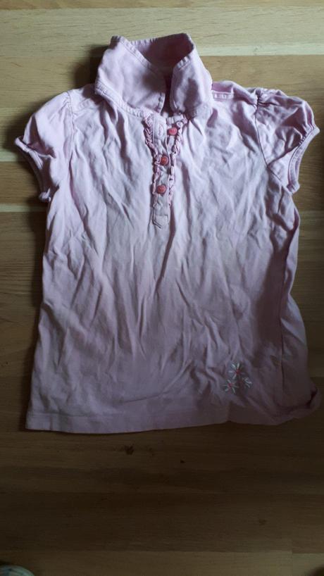 Růžové tričko, mothercare,128