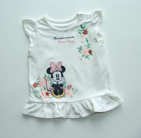 J598 tričko s minií vel. 62, disney,62