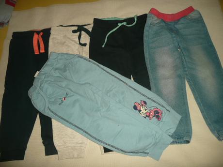 Džíny měkké vel 3/4 roky vel 104, lupilu,104