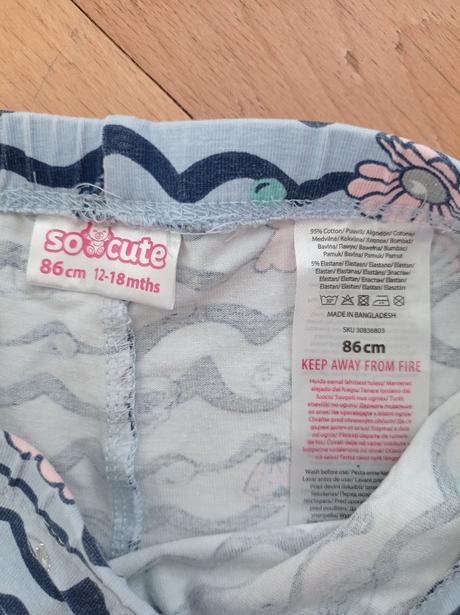 Legíny 3/4, tříctvťáky - 86/92, baby club,86