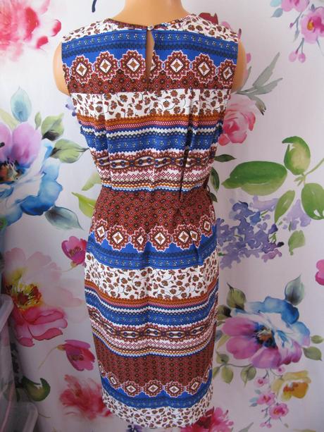 Dámské lehké barevné letní šaty-peacocks, 40