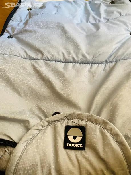 Zimní fusak do kočárku, dooky