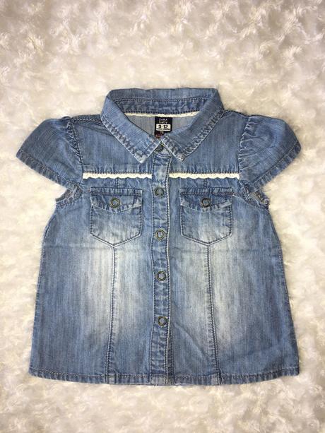 Riflová/džínová košile zara, zara,80