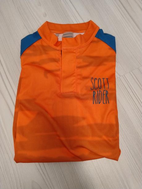 Dětský oranžový krátký dres scott vel. 152 (l), scott,146