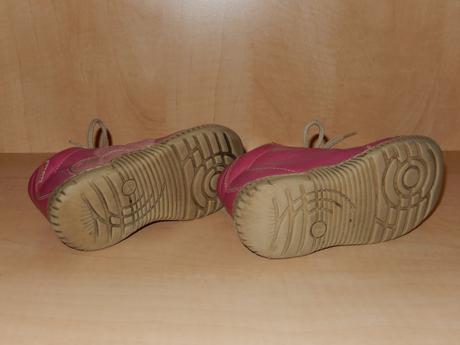 Růžové kožené botky s kytkou pegres, pegres,24