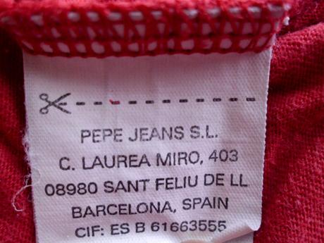2ks pepe j.+zara, pepe jeans,m