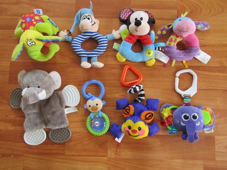 Chrastítka,závěsné hračky,mazlíci pro mimi zn.fish,