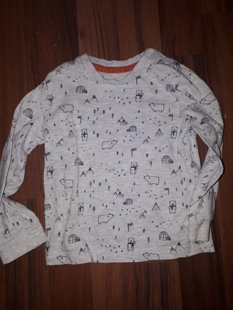 Šedé tričko 80, f&f,80