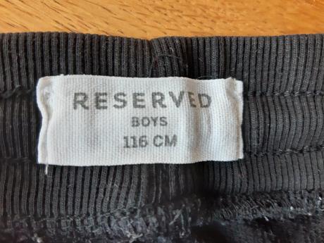 Tepláčky reserved č.116 teplejší materiál, reserved,116