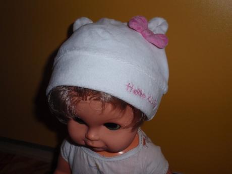 Čepice hello kitty, h&m,62