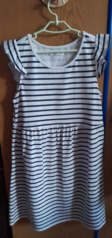 Nové bavlněné šatičky v.140, fox & bunny,140