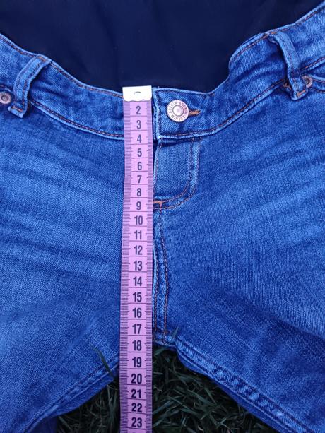 Těhotenské trhané/drbané rifleh&m slimboyfriend 38, h&m,38