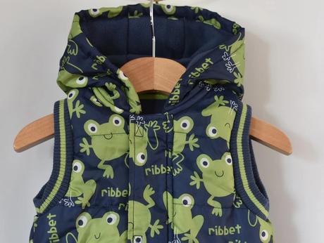 Zateplená vesta vel. 3 - 6 m, tu,68