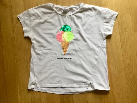Tricko s flitry se zmrzlinou, zara,116