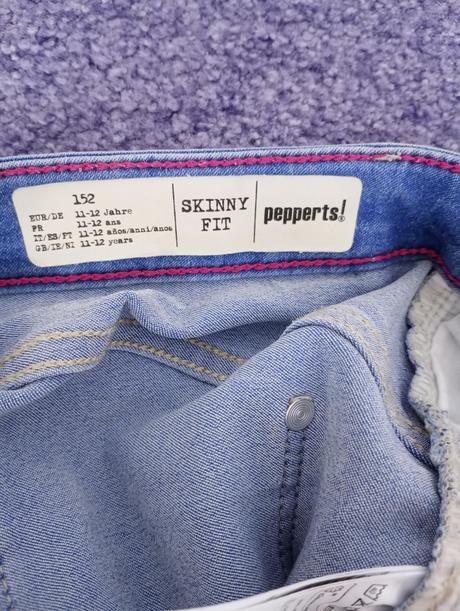 Dívčí džíny, vel. 11-12 let, pepperts,152