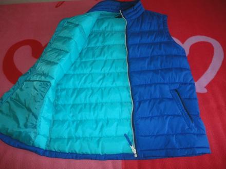 V top stavu lehká, prošívaná vesta f+f, vel. m, f&f,m