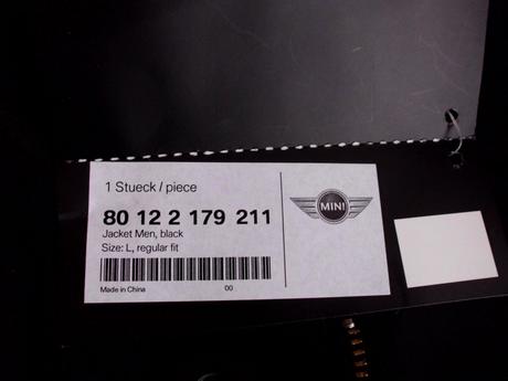 Mini (cooper)   bunda- kabátik, l