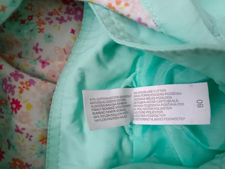 Bunda s mikinou 2v1, c&a,74