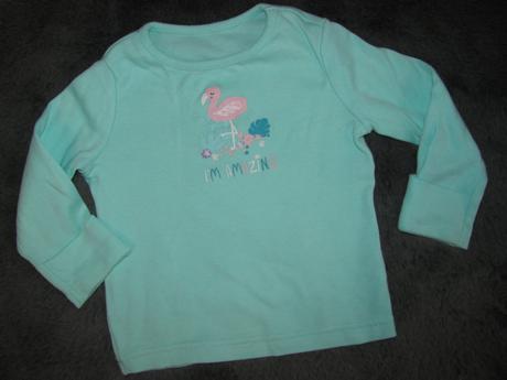 Kojenecké bavlněné mátové tričko, george,68