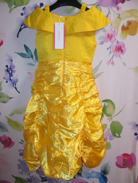 Kostým-saténové šaty princezna bella v.116/122,