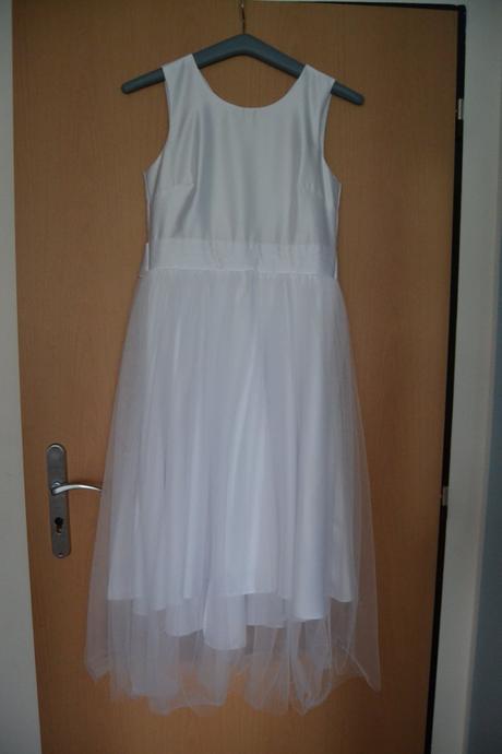 Bílé šaty pro družičku, 164