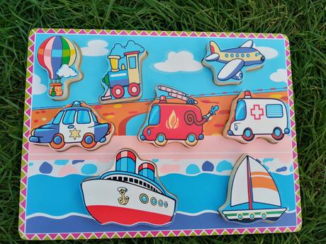 Dřevěná vkládačka jako nová dopravní prostředky,