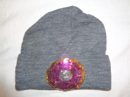 Šedá dvouvrstvá čepice tomy weijl, 158