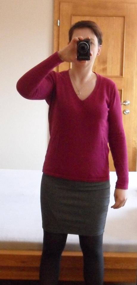 K19	dámský svetr, tcm,m