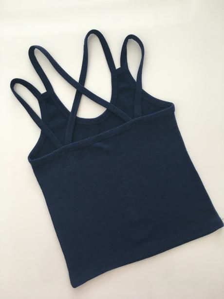 Oboustranný letní crop top, vel. xxs - s, xs