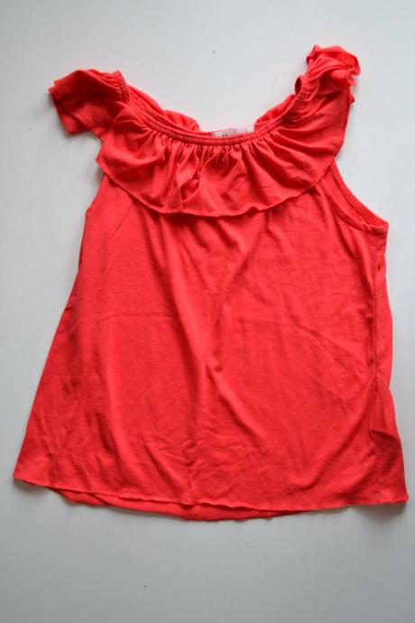 Tričko s volánkem, h&m,122