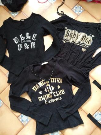 3x tričko, s