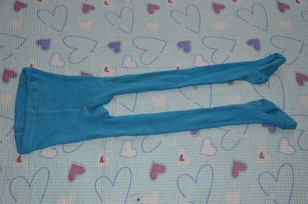 Tyrkysové punčochy punčocháče, 92