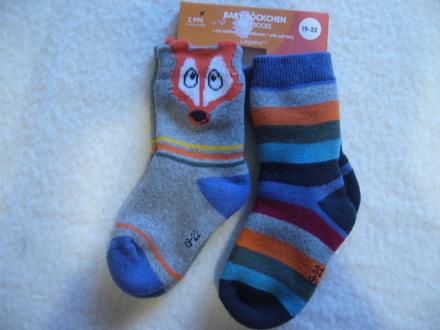 Teplé froté ponožky 19/22, nkd,19