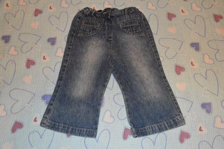 Pohodlné široké džíny, mothercare,86