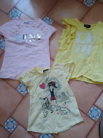 3 x tričko dkny, dkny,110