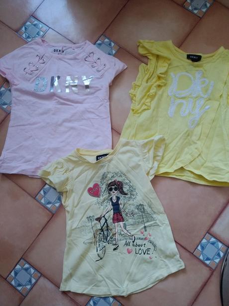 3 x tričko dkny, dkny,110