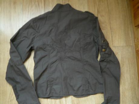 Plátěný sako-bundička, 152