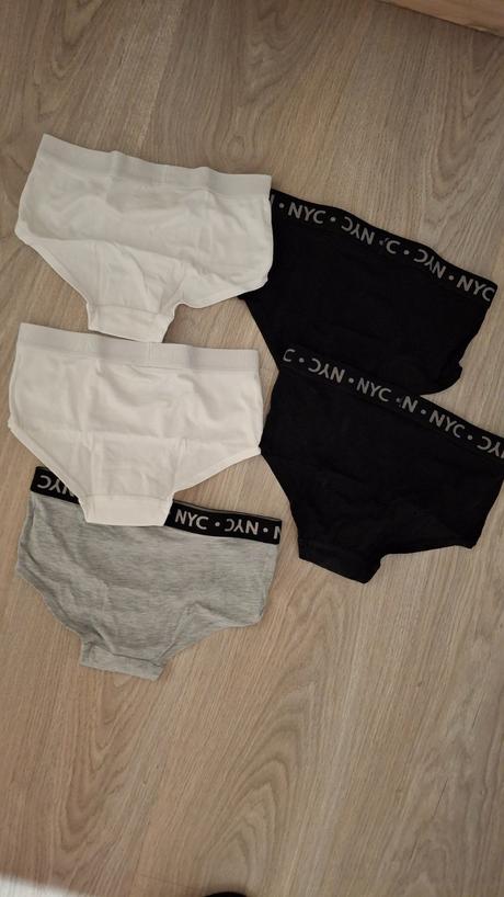 Kalhotky h&m 5ks, h&m,140