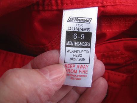 Plátěné chlapecké kraťasy s laclem, st. bernard,74